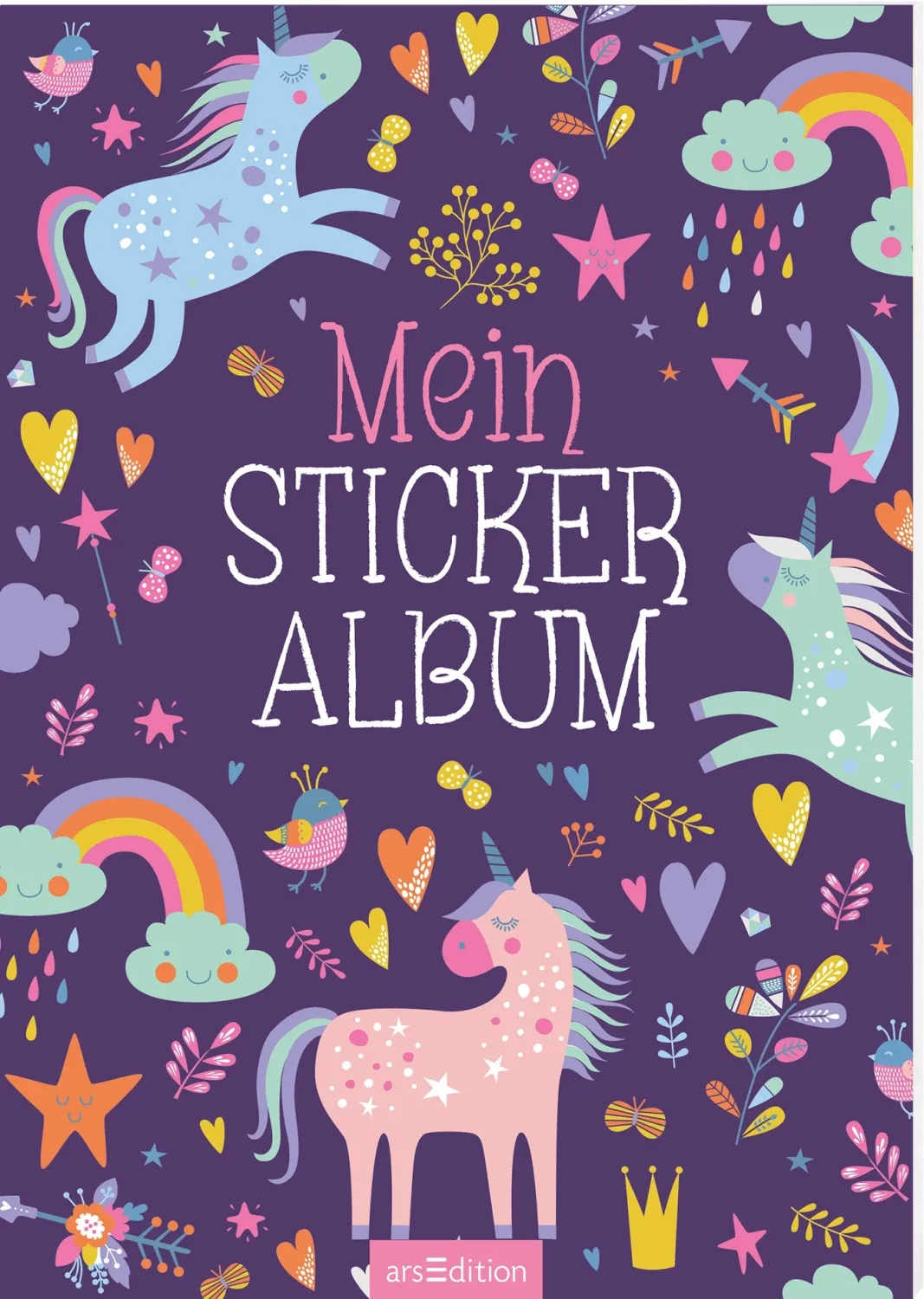 Mein Stickeralbum - Einh&ouml;rner