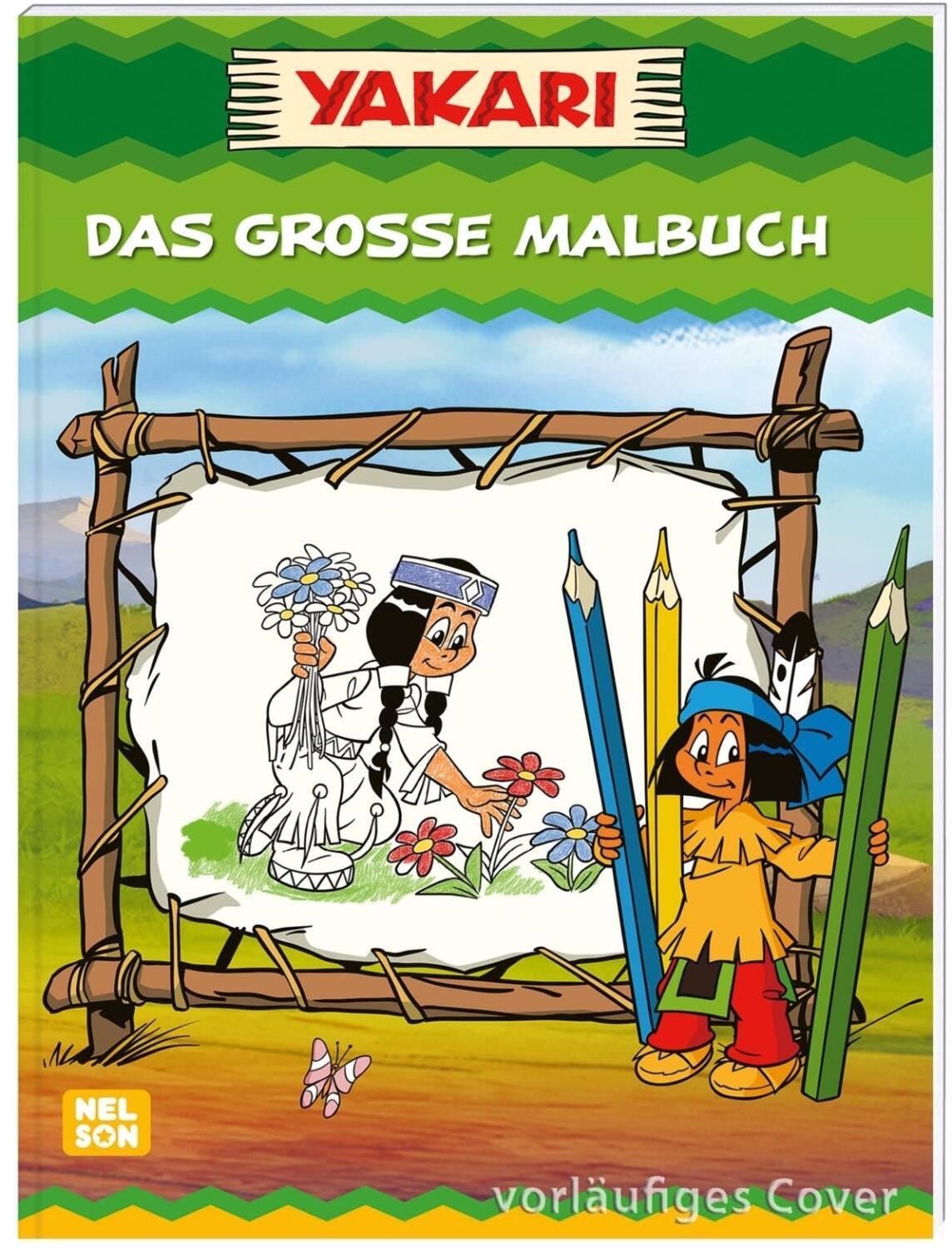 Yakari: Das gro&szlig;e Malbuch