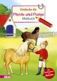 Entdecke die Pferde und Ponys Malbuch
