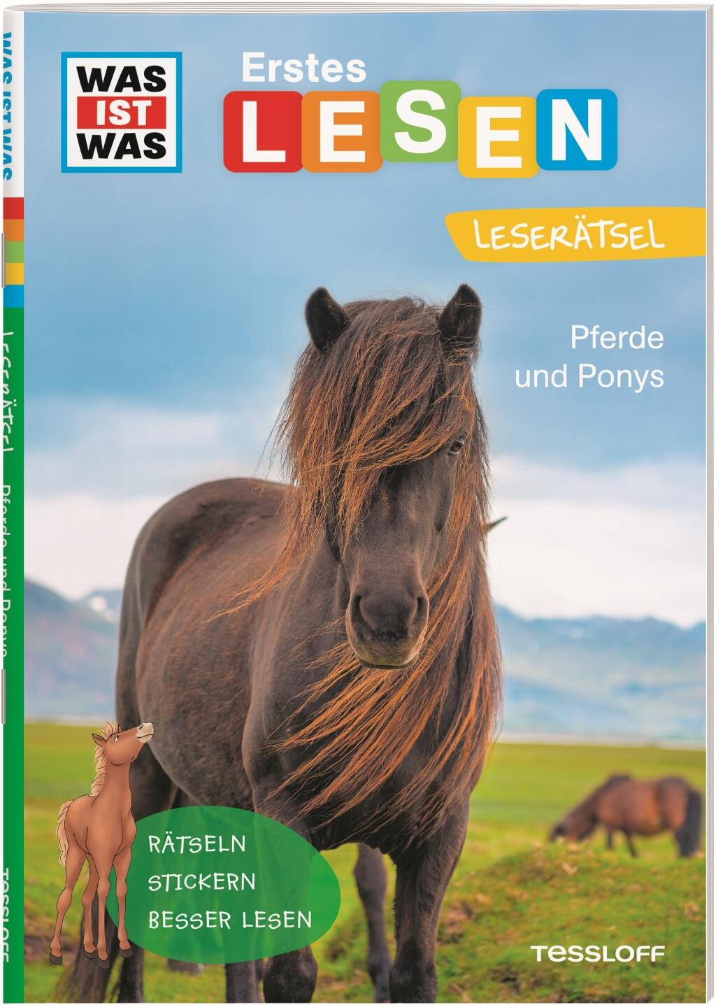 WAS IST WAS Erstes Lesen. Leser&auml;tsel Pferde und Ponys