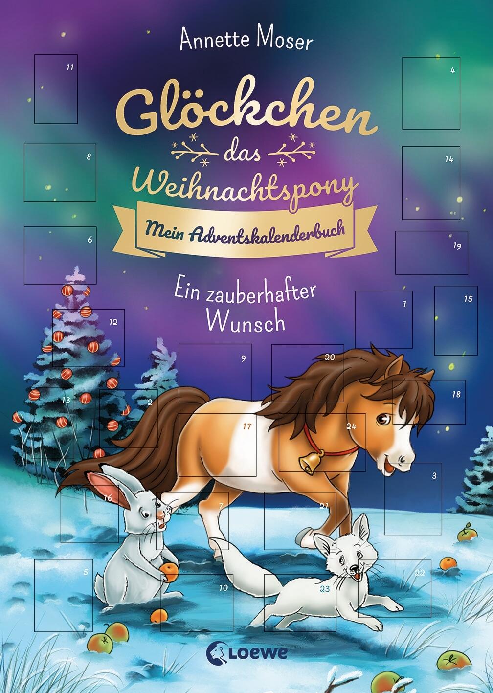 Gl&ouml;ckchen das Weihnachtspony Mein Adventskalenderbuch
