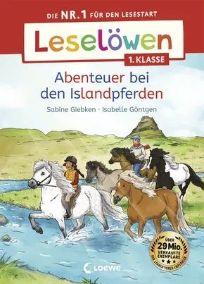 Lesel&ouml;wen 1. Klasse - Abenteuer bei den Islandpferden