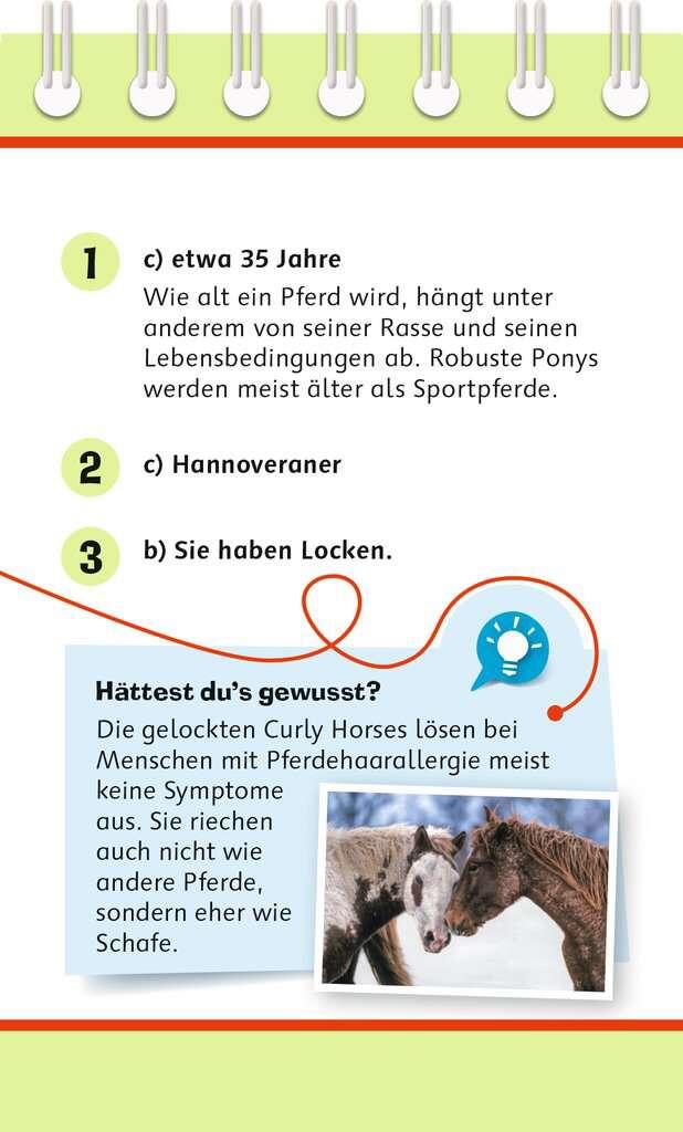 Pferde Quiz - Das Pferdebuch