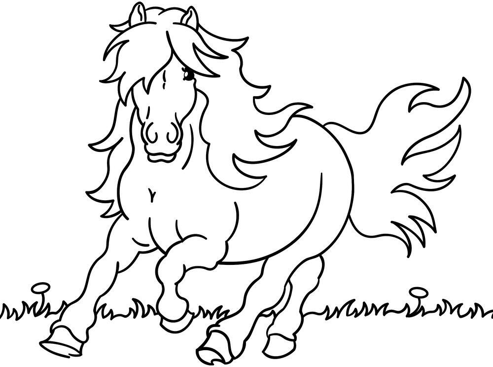 Mein allererster Ausmalspa&szlig; - 70 s&uuml;&szlig;e Ponys