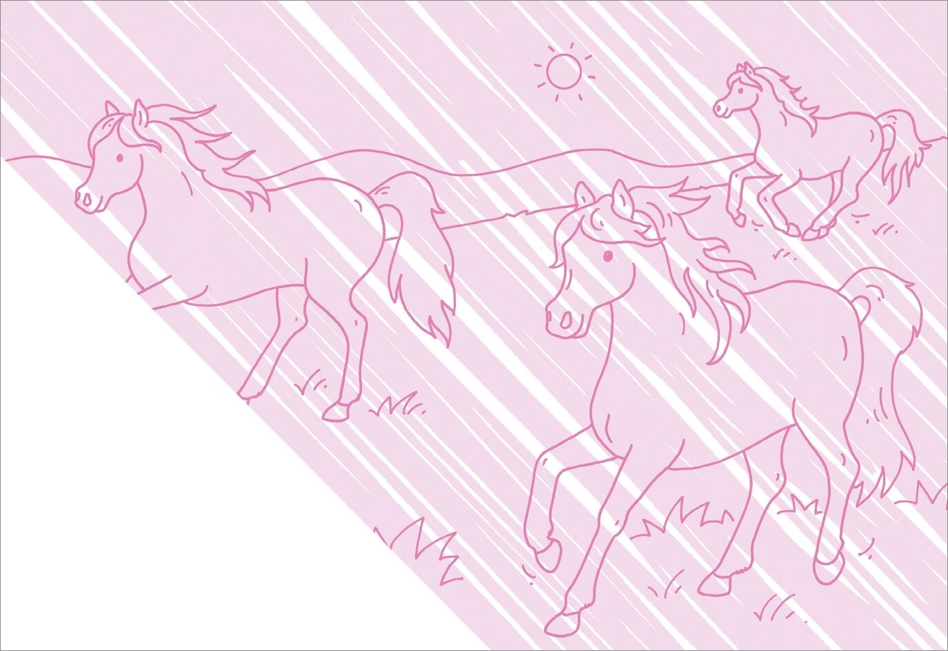 Zaubermalbuch -Pferde und Ponys