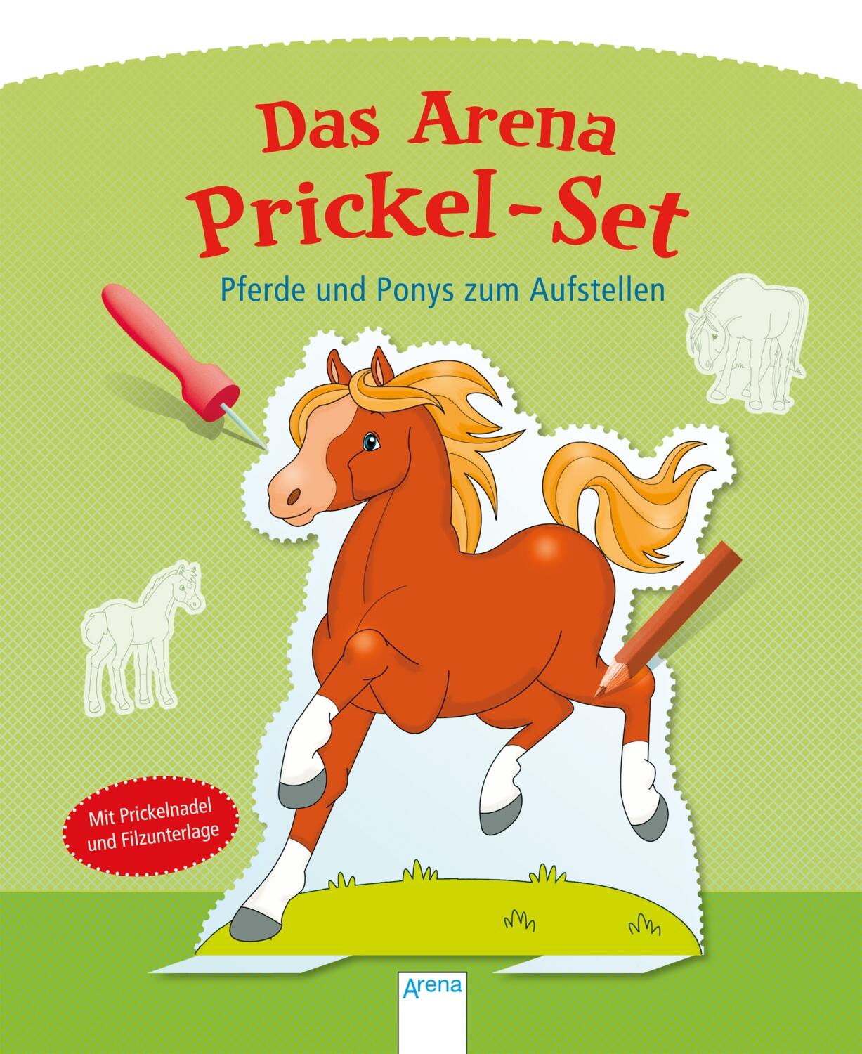Das Arena Prickel-Set. Pferde und Ponys zum Aufstellen