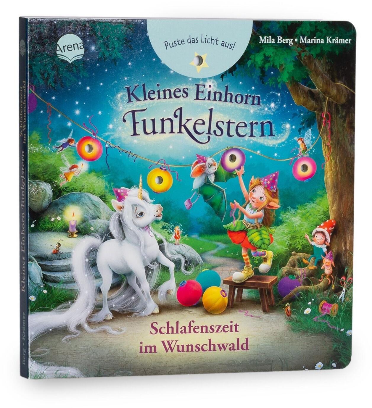 Kleines Einhorn Funkelstern -Schlafenszeit im Wunschland