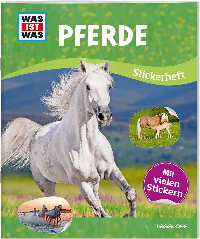 WAS IST WAS  Stickerheft Pferde