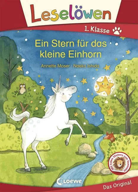 Lesel&ouml;wen 1. Klasse - Ein Stern f&uuml;r das kleine Einhorn