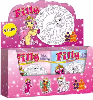 Filly. Mini-Mandalas 25-28
