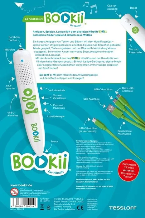 Bookii Der H&ouml;rstift
