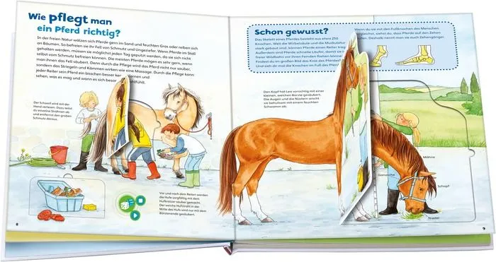 Bookii: Was ist Was Junior Komm mit zu den Pferden und Ponys!