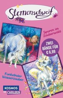 Sternenschweif Doppelband: Spuren im Zauberwald/Funkelnder Wasserzauber