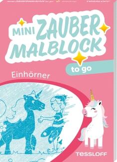 Mini Zaubermalblock to.go - Einhörner