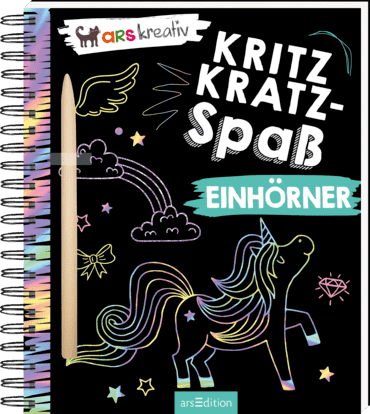 Kritzkratz-Spaß - Einhörner