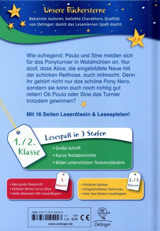 Paula auf dem Ponyhof: Das Ponyturnier