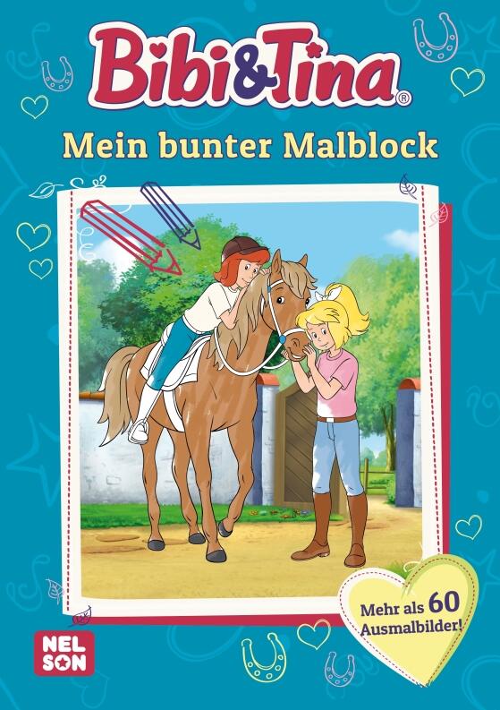 Bibi & Tina: Mein bunter Malblock