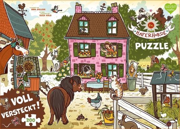 Die Haferhorde Puzzle - Voll versteckt!