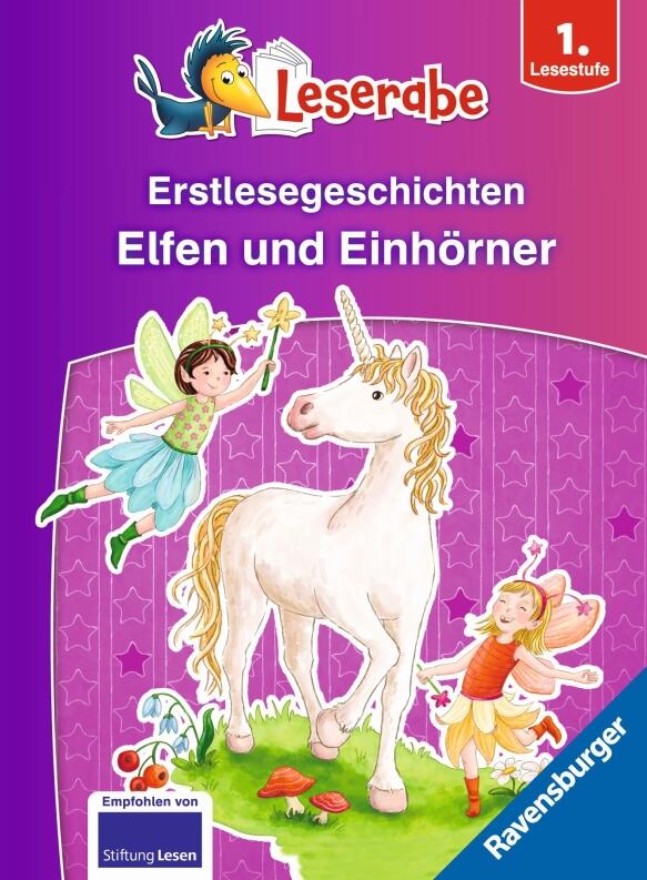 Leserabe 1-Erstlesegeschichten Elfen und Einhörner