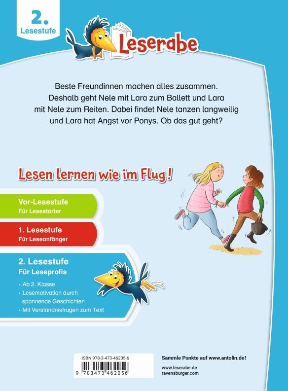 Leserabe - 2. Lesestufe - Beste Freundinnen auf dem Reiterhof