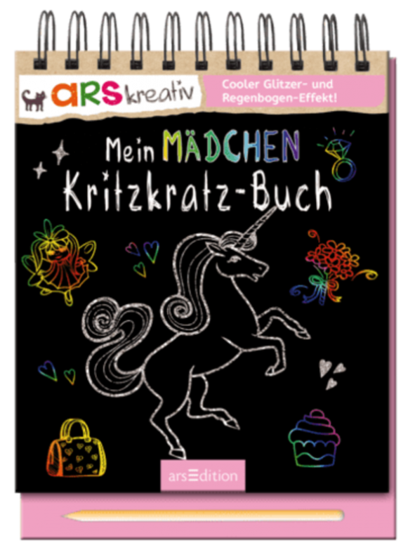 Mein Mädchen-Kritzkratz-Buch