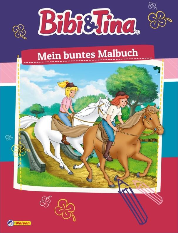 Bibi & Tina: Mein buntes Malbuch