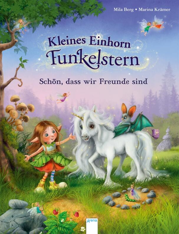 Kleines Einhorn Funkelstern, Bd. 01 - Schön, dass wir Freunde sind