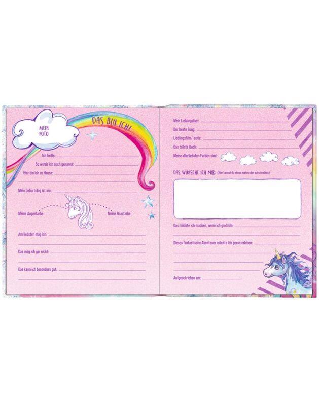 Einhorn Paradies - Freundebuch: Meine Freunde
