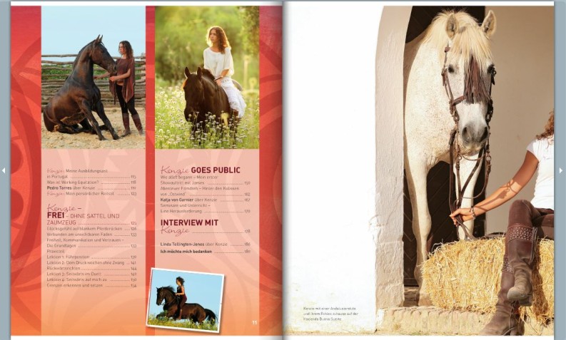 Kenzie Dysli und die Pferde