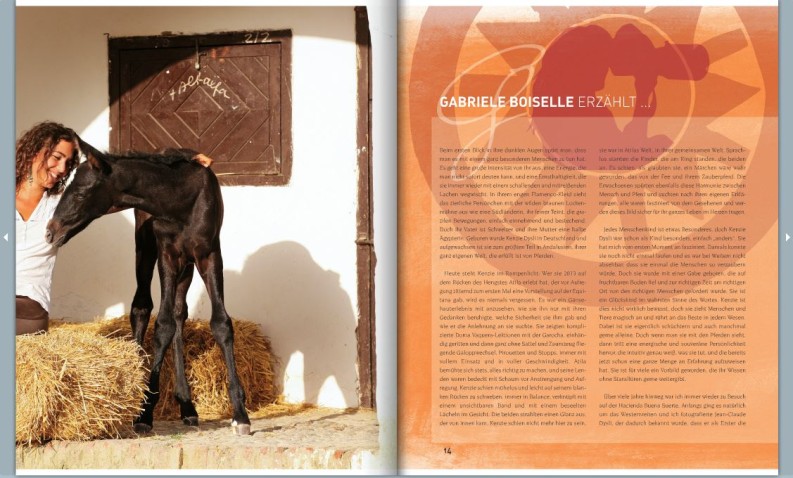 Kenzie Dysli und die Pferde