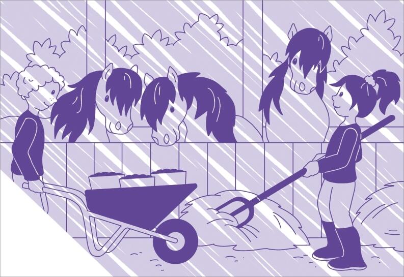 Mini Zaubermalblock to.go - Ponyhof